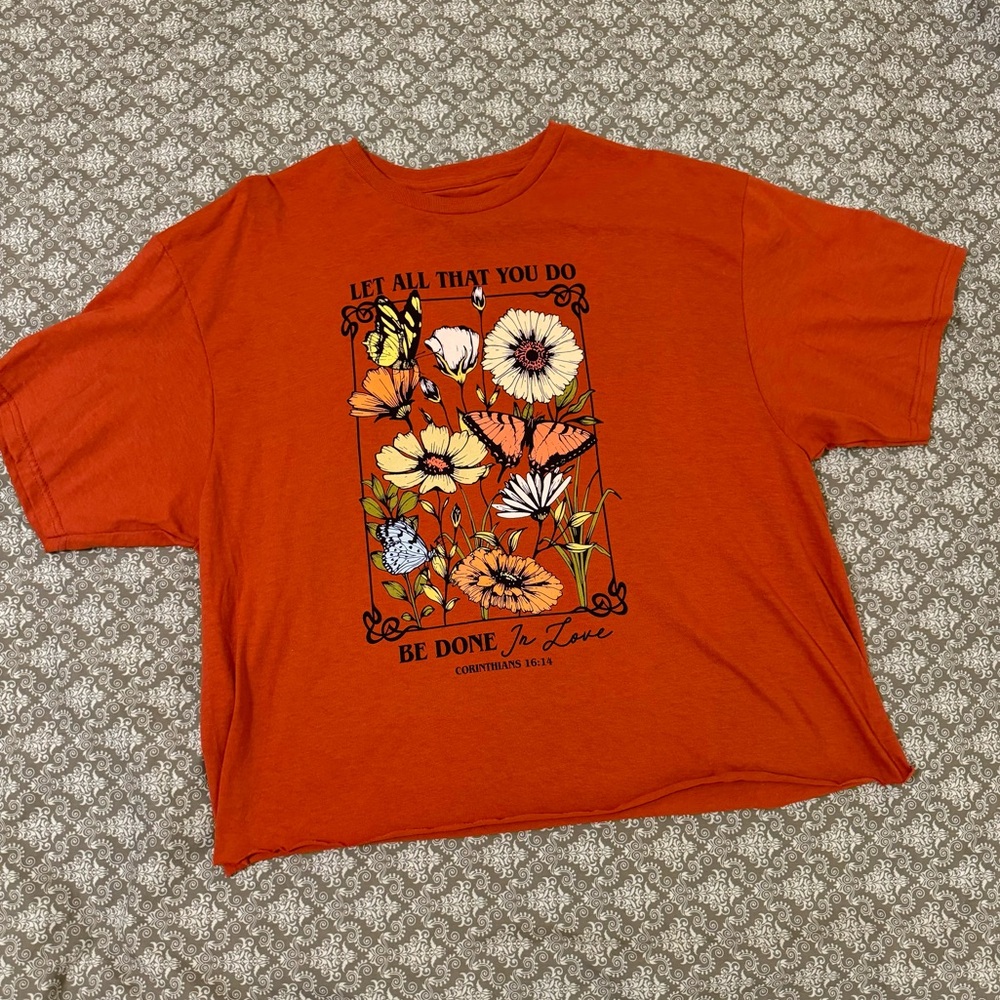 Fifth Sun crop shirt X-Large